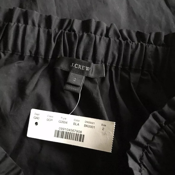 J. Crew Poplin Off The Shoulder Top Blouse - Picture 3 of 5